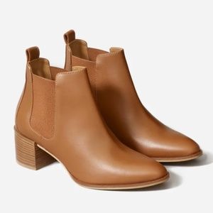 Everlane The Heel Boot: Cognac, Size 9 EUC